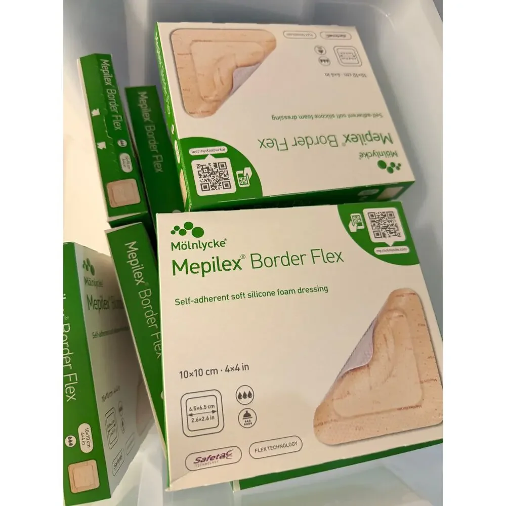 Molnlycke Mepilex Border Flex Foam Dressing - 4